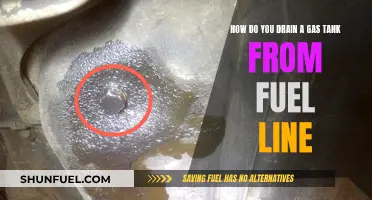 Draining Gas Tank: Fuel Line Maintenance and Safety