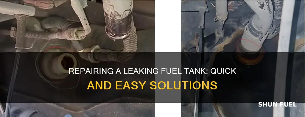 how do you fix a leaking fuel tank