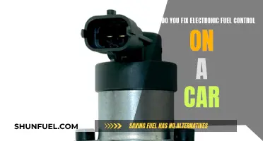 Fixing Your Car's Electronic Fuel Control System