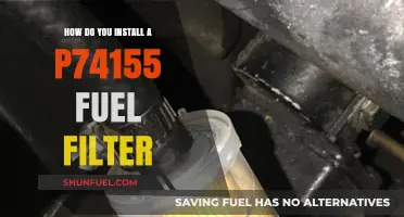 Easy Guide: Installing a P74155 Fuel Filter