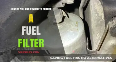 When to Change Your Fuel Filter: Signs to Watch Out For