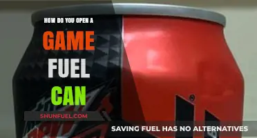How to Open a Game Fuel Can: Quick and Easy Steps
