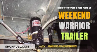 Operating Your Weekend Warrior Trailer's Fuel Pump: A Step-by-Step Guide