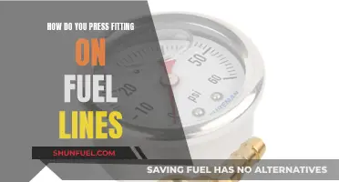 Press Fittings on Fuel Lines: A Comprehensive Guide