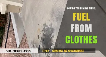 Removing Diesel Stains: A Guide to Clean Clothes