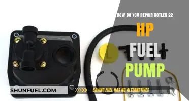 Repairing a Kohler 22 HP Fuel Pump: Step-by-Step Guide