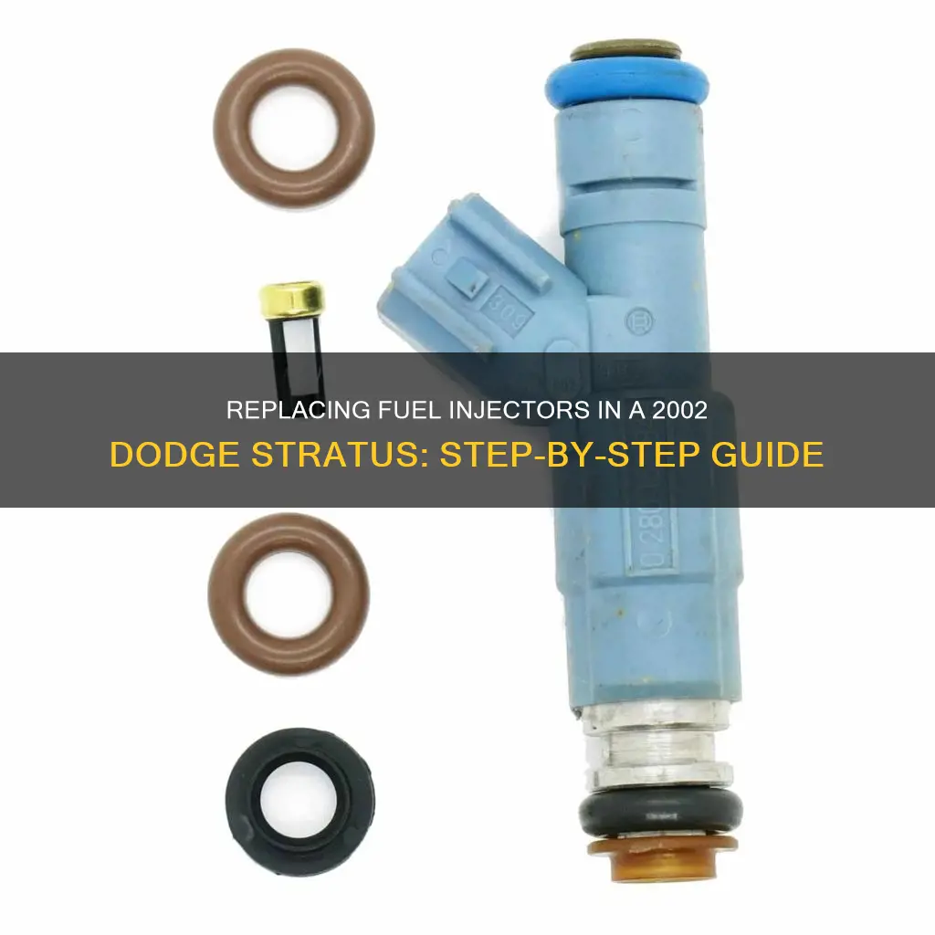 how do you replace fuel injector 2002 dodge stratus