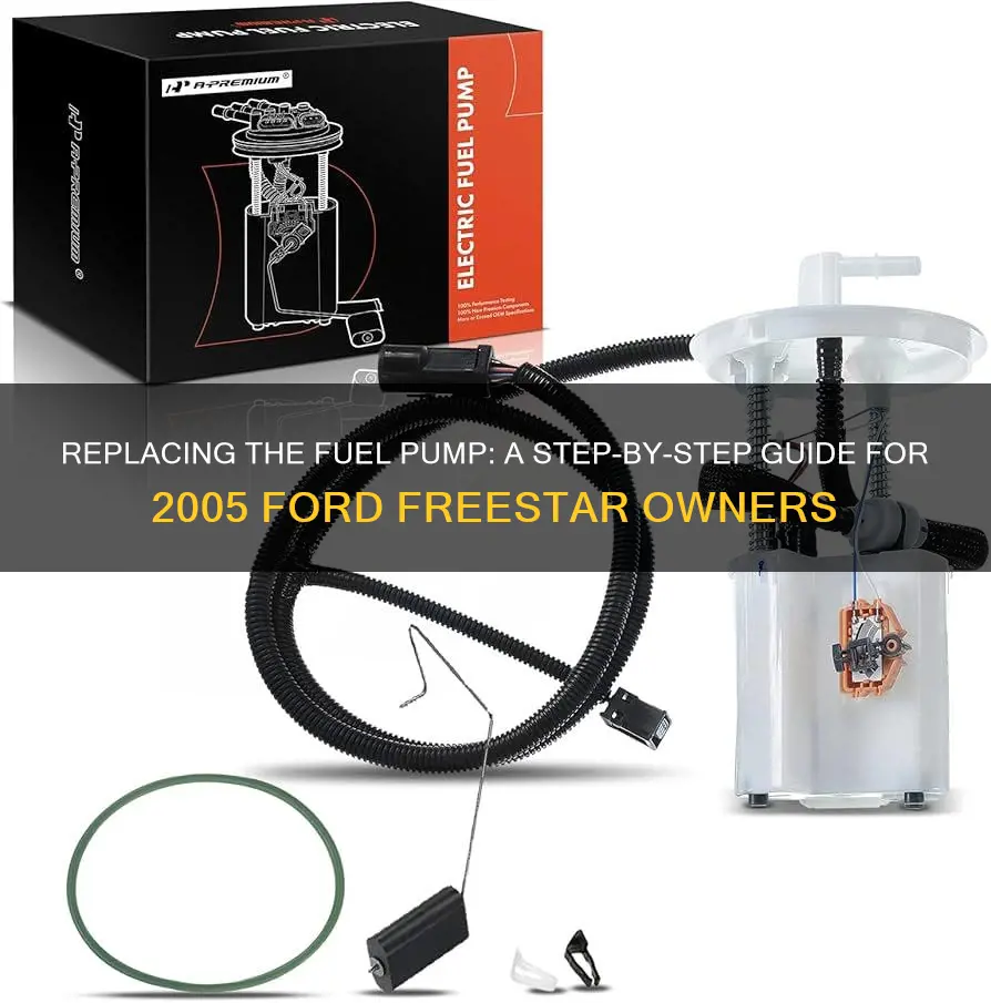 how do you replace fuel pump on 2005 ford freestar