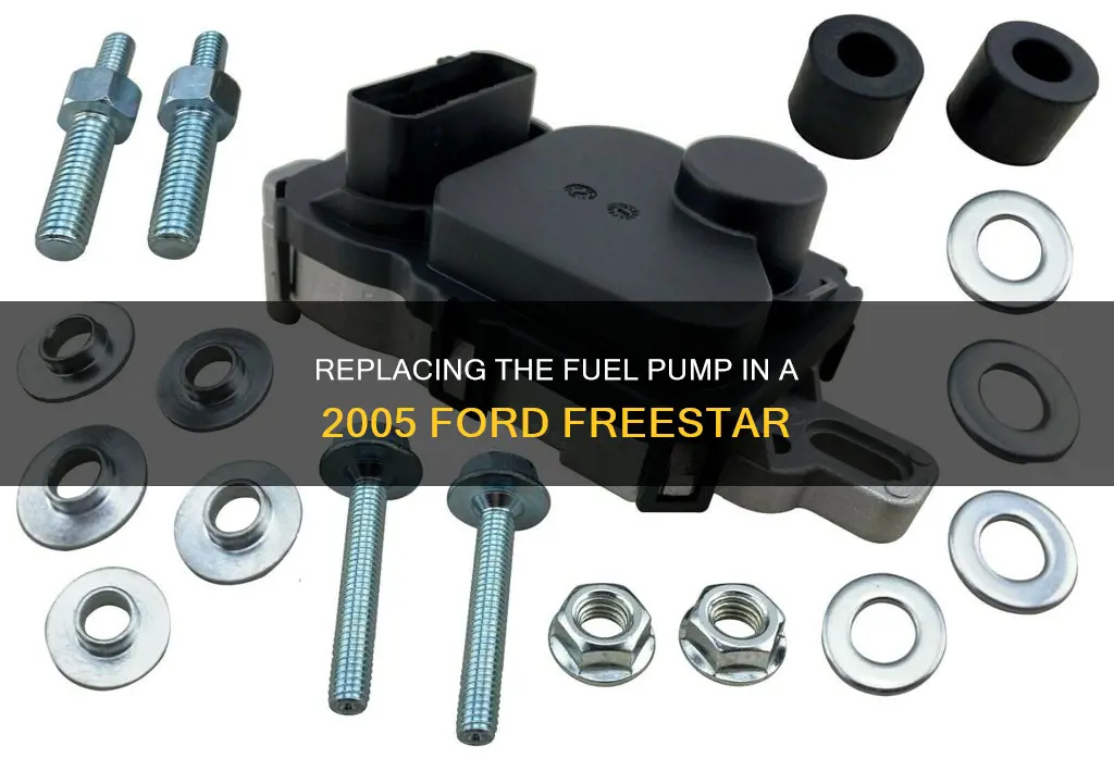 how do you replace fuel pump on 2005 ford freestar