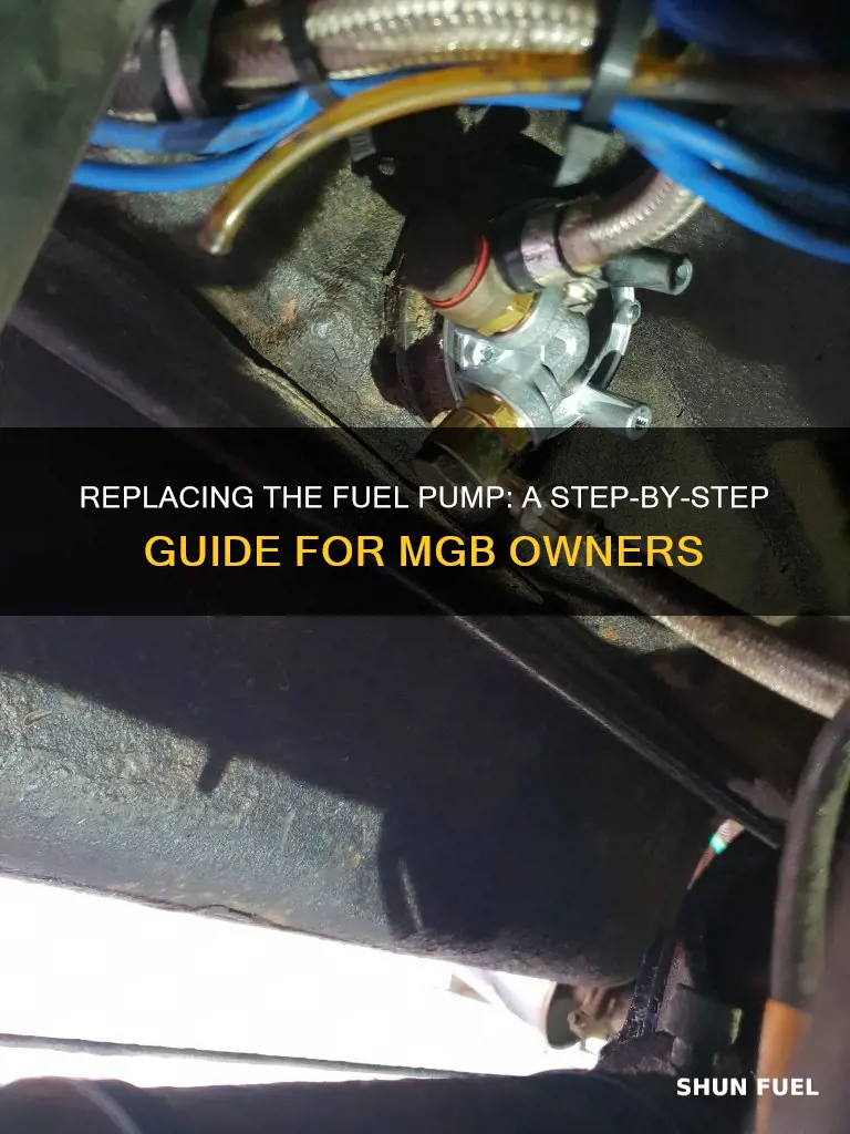 how do you replace fuel pump on mgb