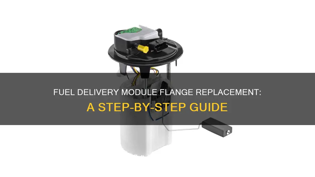 how do you replace the fuel delivery module flange