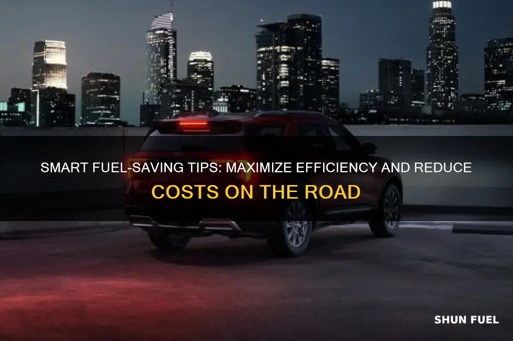 how do you save fuel