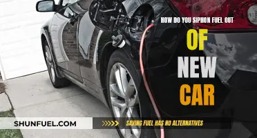 Fuel Siphoning: New Cars and Safe Techniques