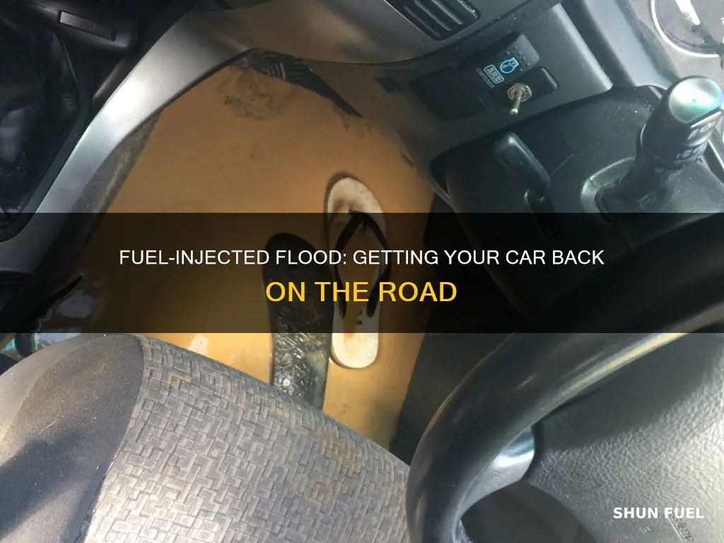 how do you start a flooded fuel injected car