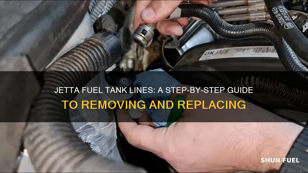 how do you take loose fuel tank lines 2009 jetta