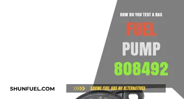 Testing B&S Fuel Pump 808492: Step-by-Step Guide for Accurate Results