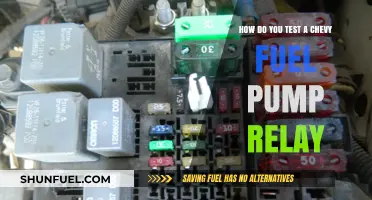 Testing a Chevy Fuel Pump Relay: Step-by-Step Guide and Tips