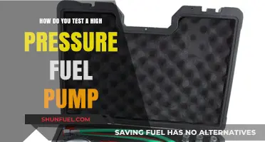 Testing High-Pressure Fuel Pumps: Essential Steps for Accurate Diagnostics