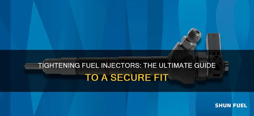 how do you tighten a fuel injector
