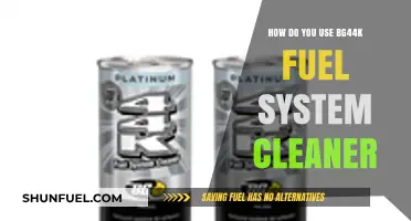 Effective Use of BG44K Fuel System Cleaner for Optimal Performance