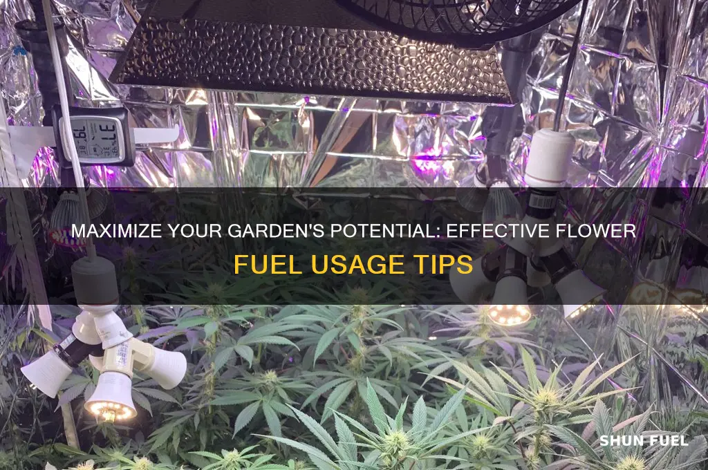 how do you use flower fuel