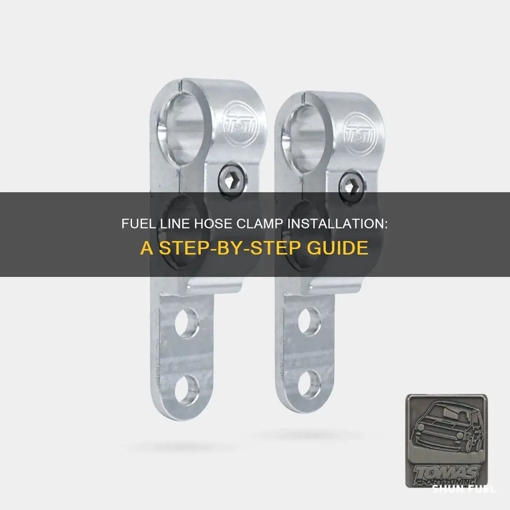 how do you use fuel line hose clamps