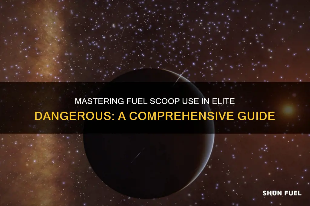 how do you use fuel scoop elite dangerous