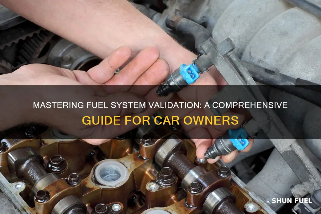 how do you validate fuel system in cars