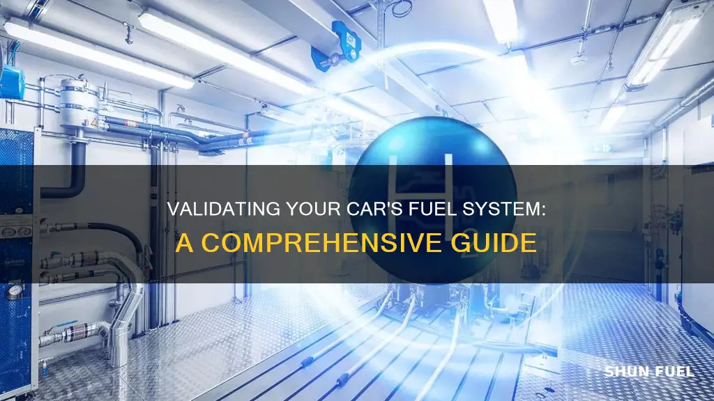 how do you validate fuel system in cars