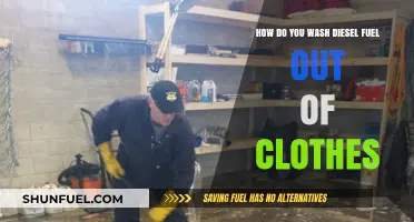 Removing Diesel Stains: Wash Away the Smell and Stain