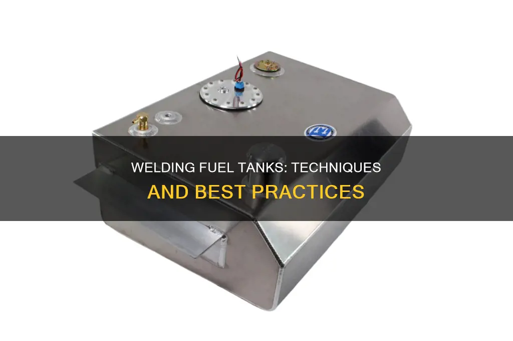 how do you weld a fuel tank