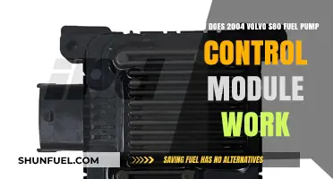 Understanding the 2004 Volvo S80 Fuel Pump Control Module Functionality