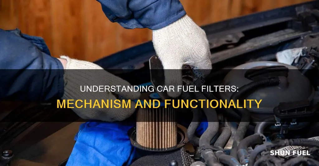 how does a car fuel filter work