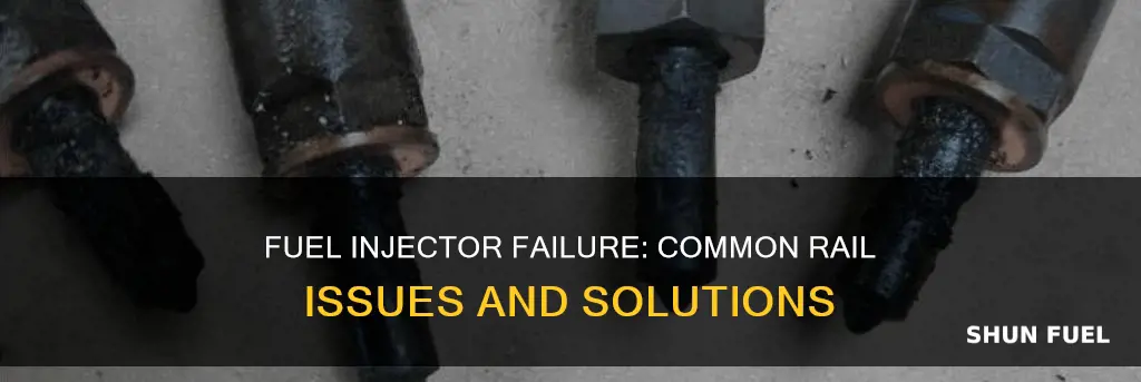 how does a common rail fuel injector suddenly fail