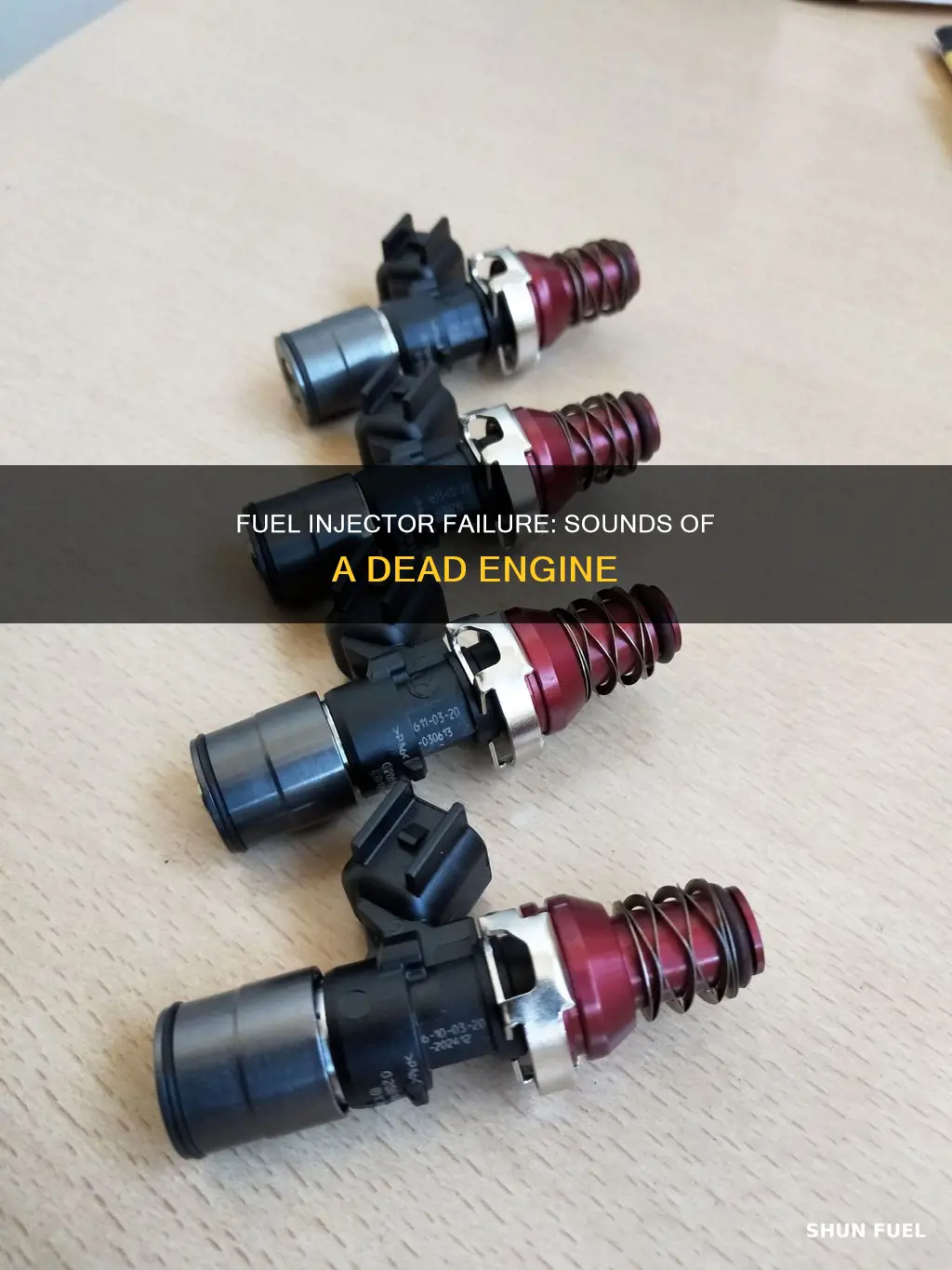 how does a dead fuel injector sound