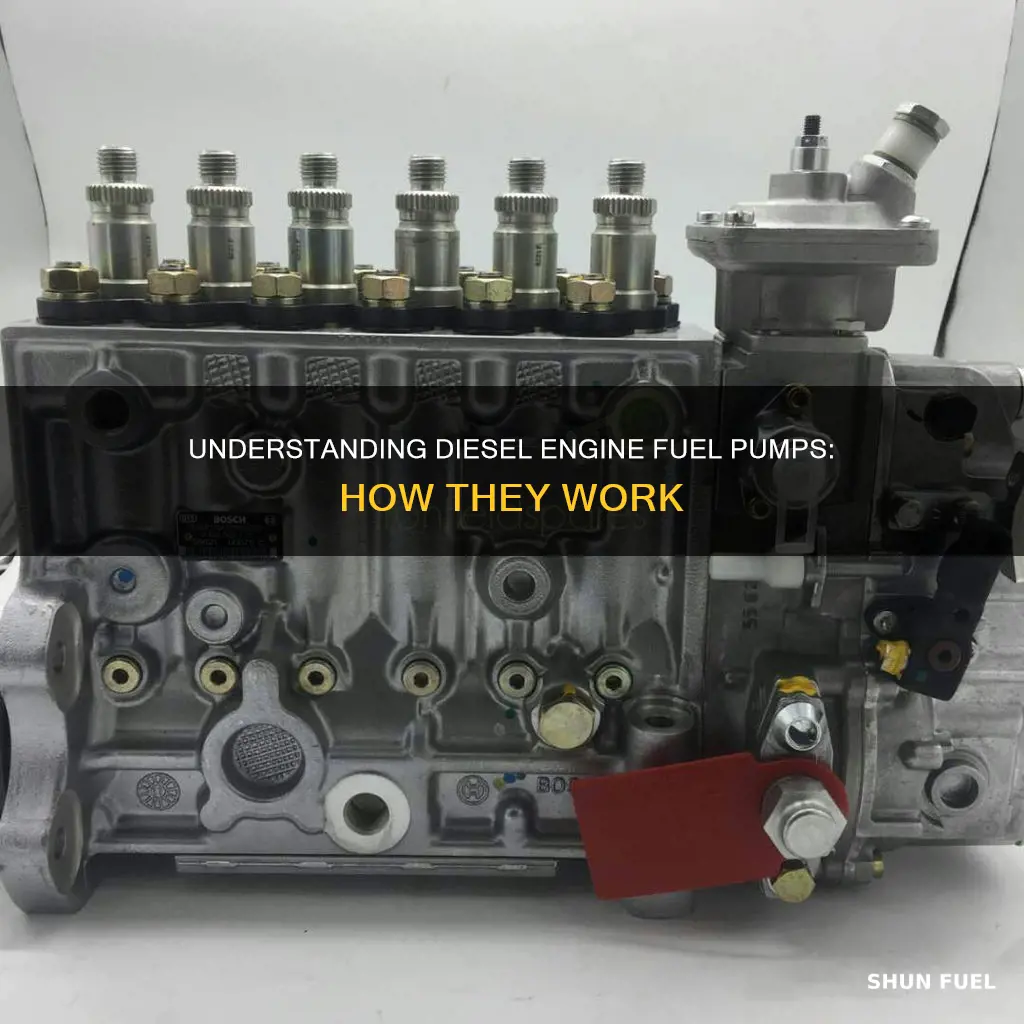 how does a diesel engine fuel pump work