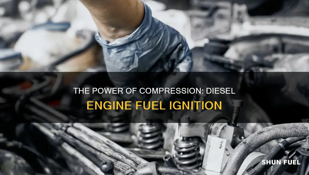 how does a diesel engine ignite fuel