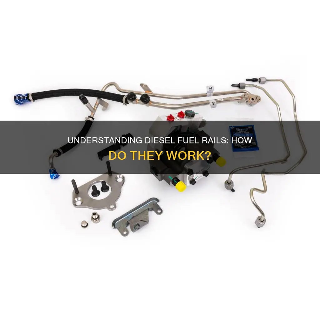 how does a diesel fuel rail work