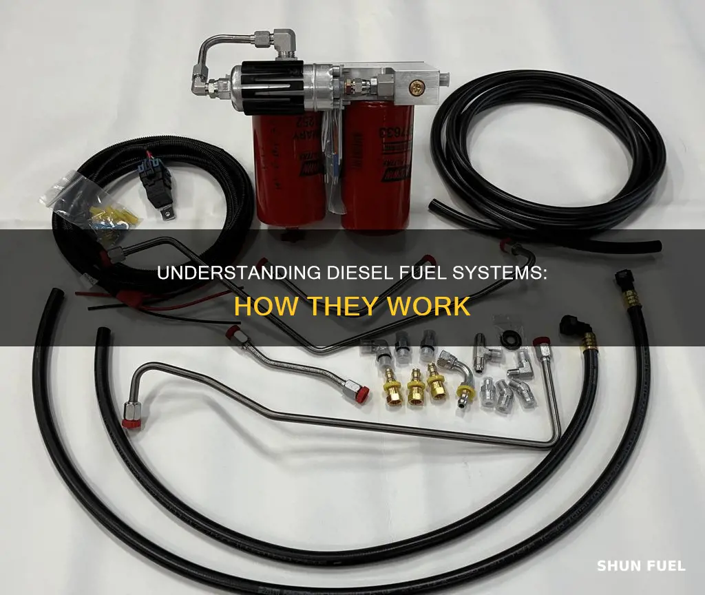 how does a diesel fuel system work