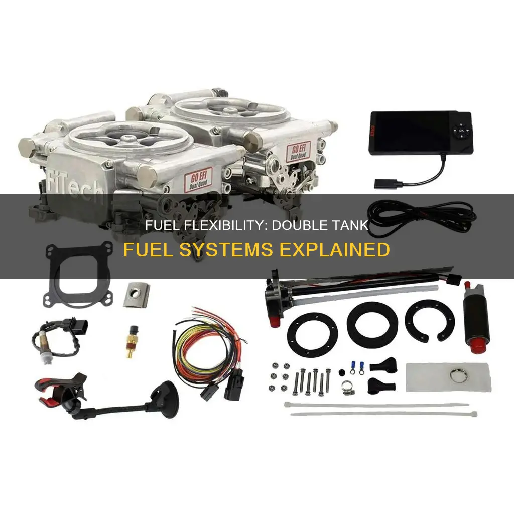how does a dounle tank fuel system work