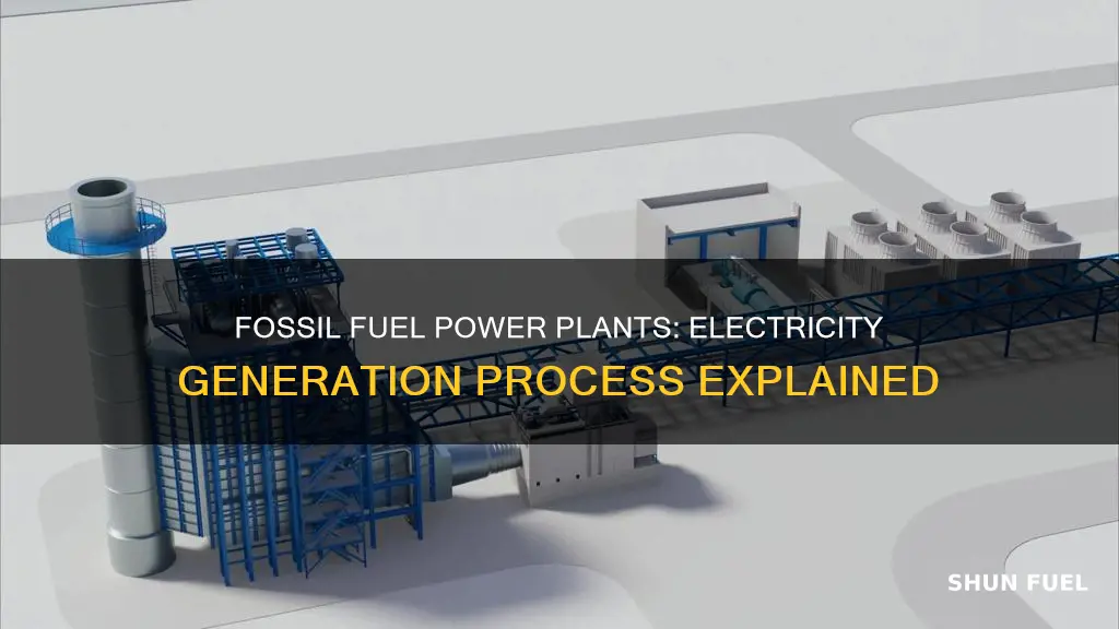 how does a fossil fuel plant produce electricity