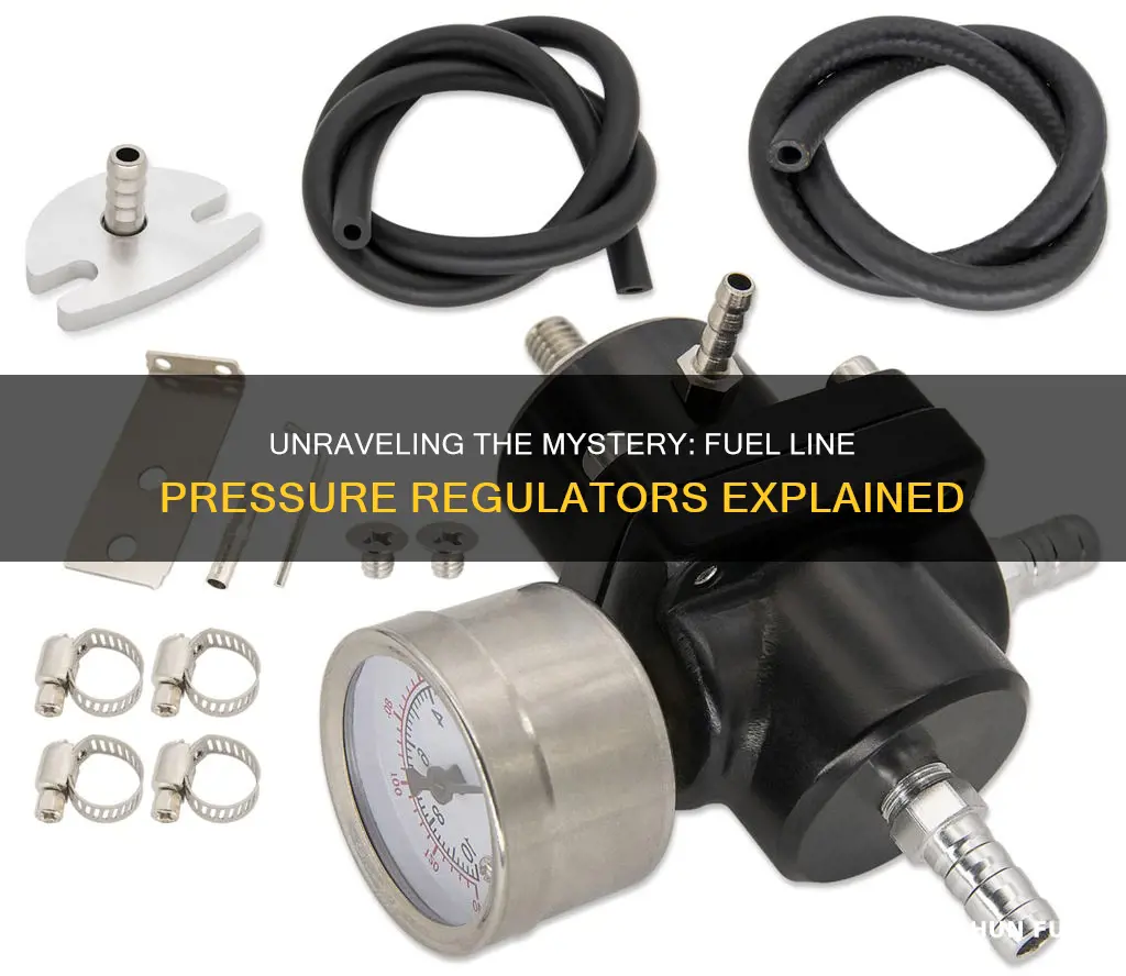 how does a fuel line pressure regulator work