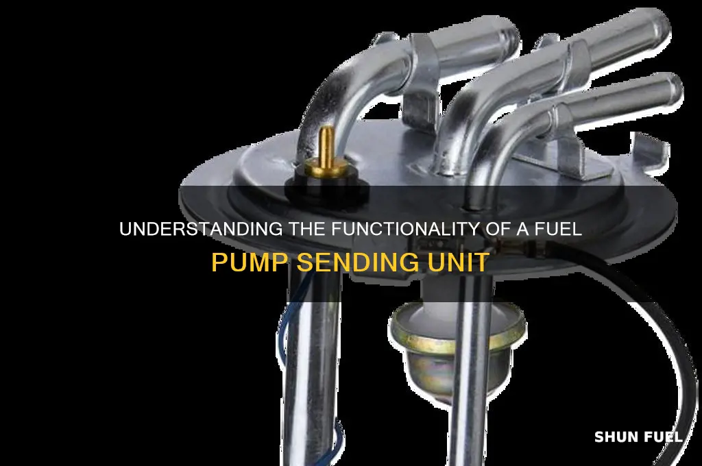 how does a fuel pump sending unit work