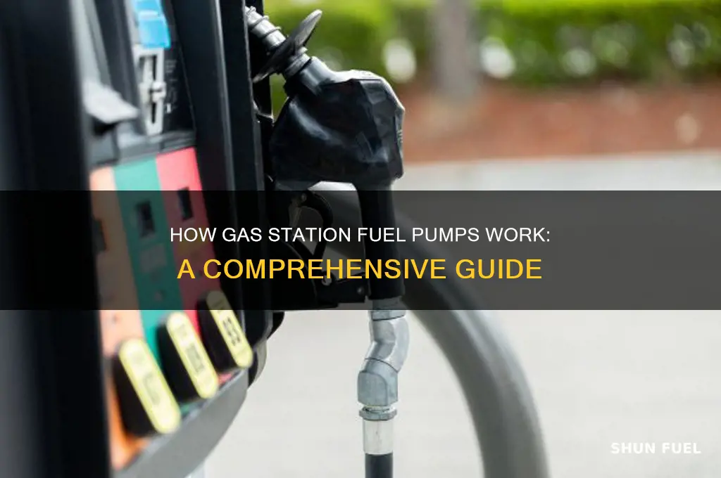 how does a fuel pump work at a gas station