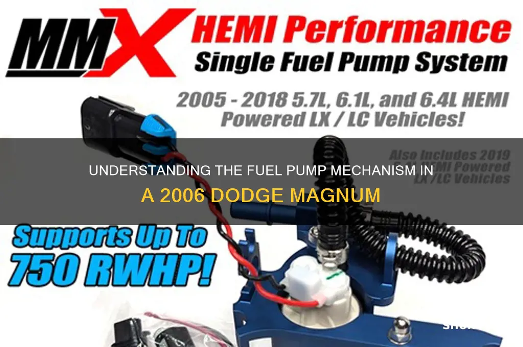 how does a fuel pump work in a 2006 magnum
