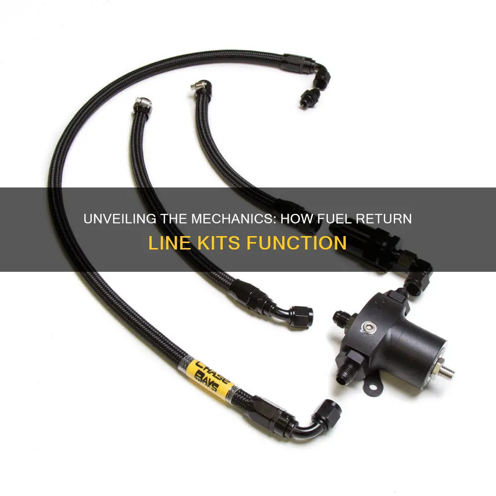 how does a fuel return line kit work