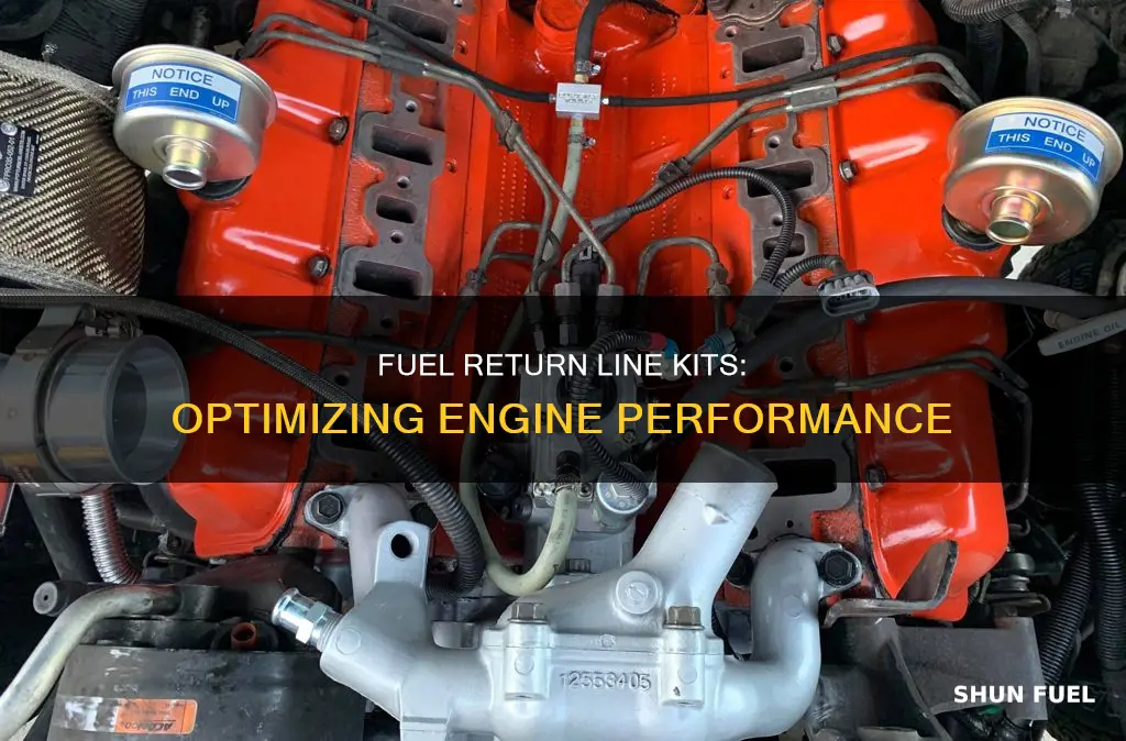 how does a fuel return line kit work