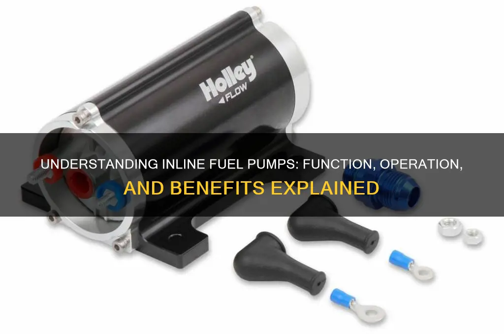 how does a inline fuel pump work