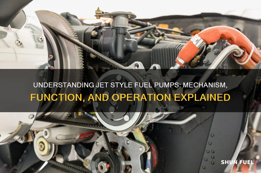 how does a jet style fuel pump work