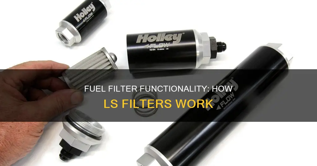 how does a ls fuel filter work